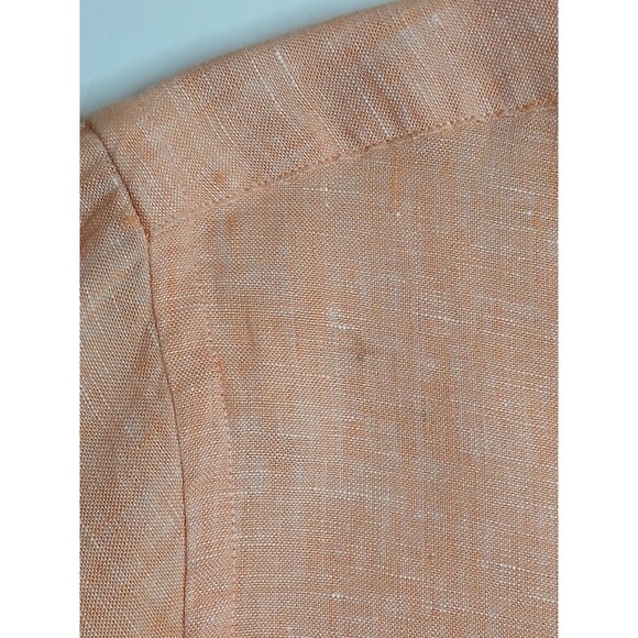 Brooks Brothers Mens Shirt Sz M Regent %100 Irish Linen Button Down Solid $148 - Picture 10 of 16